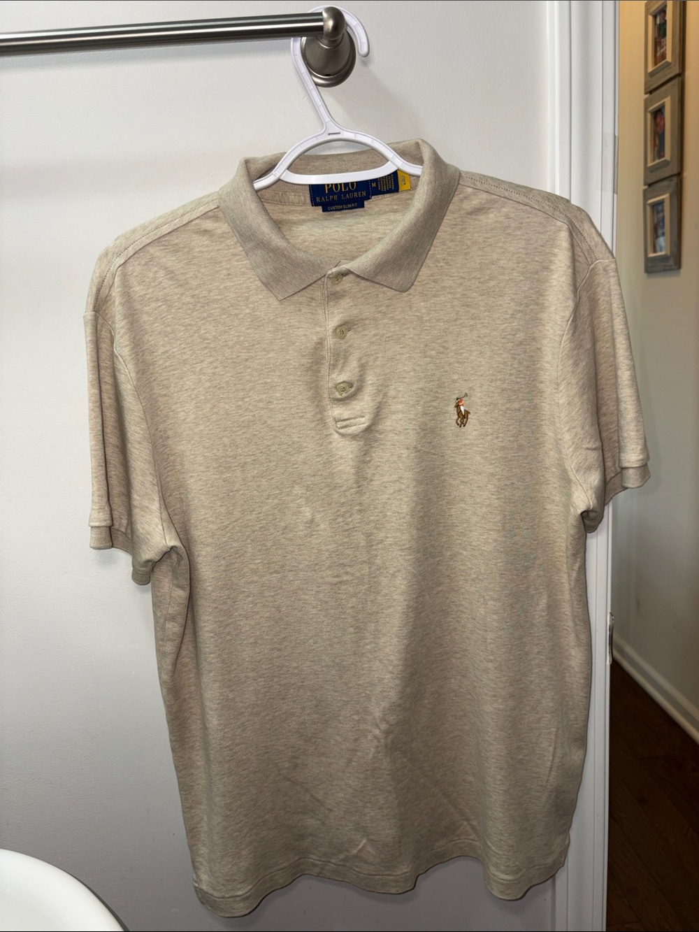 Polo by Ralph Lauren Soft Cotton Polo Shirt Custom Slim Fit